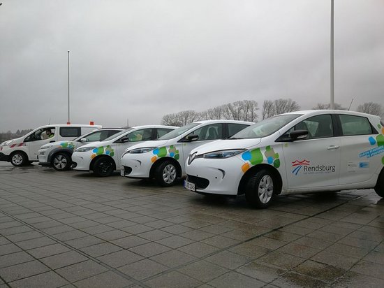 E-Fahrzeugflotte für die Region